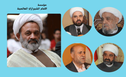 ممثل المرجع الديني الكبير السيد صادق الشيرازي يلتقي المسؤولين الروحيين والسياسيين في لبنان
